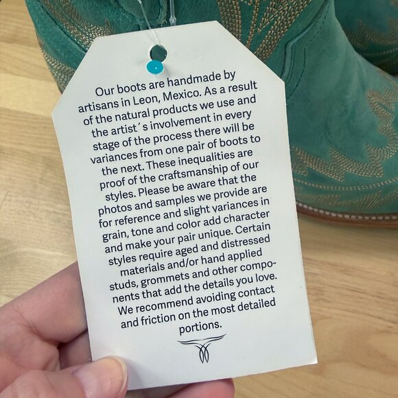 NWT Lane Boots Lexington Bootie (Taos Turquoise, Size 11) - Picture 8 of 8